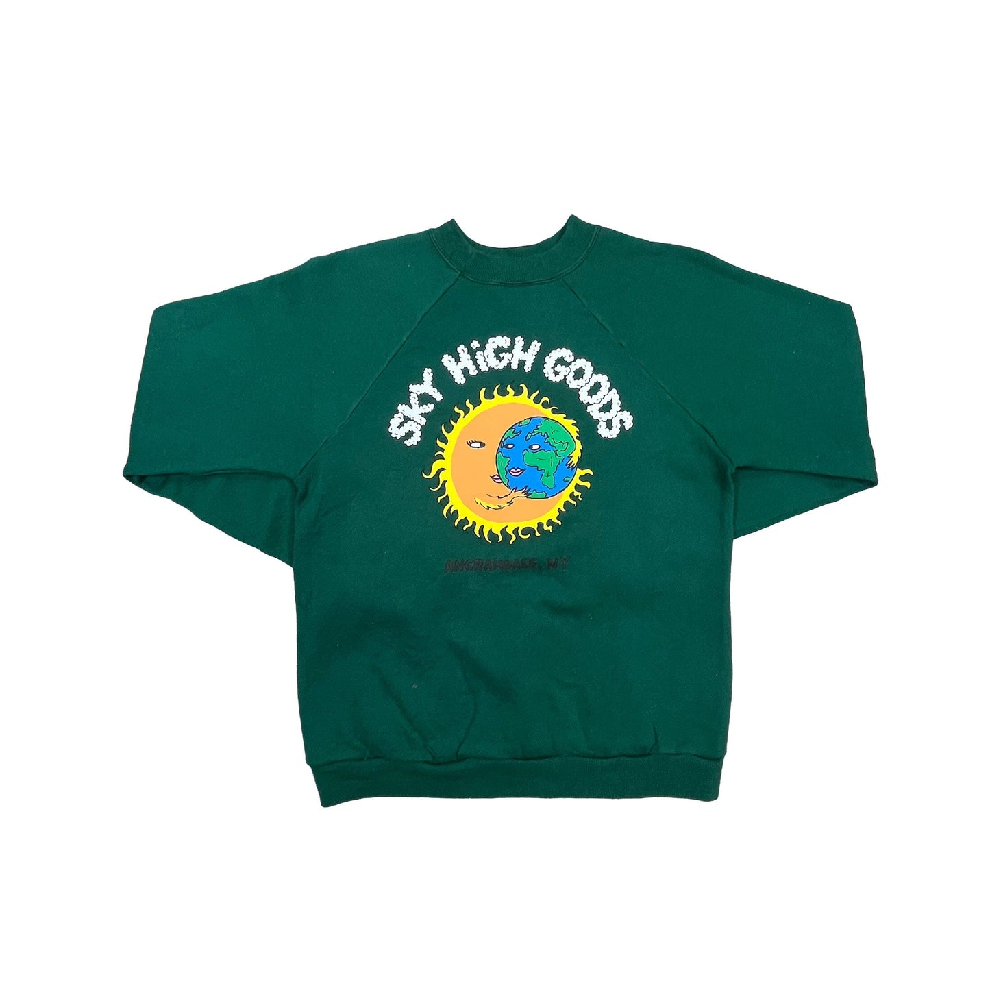 Kids Vintage Sun and Earth Sweatshirt Sweatshirts VINTAGE