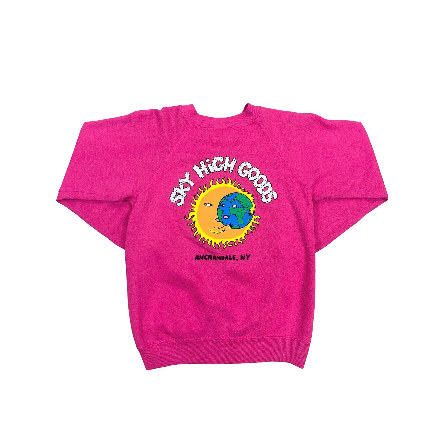 Kids Vintage Sun and Earth Sweatshirt Sweatshirts VINTAGE