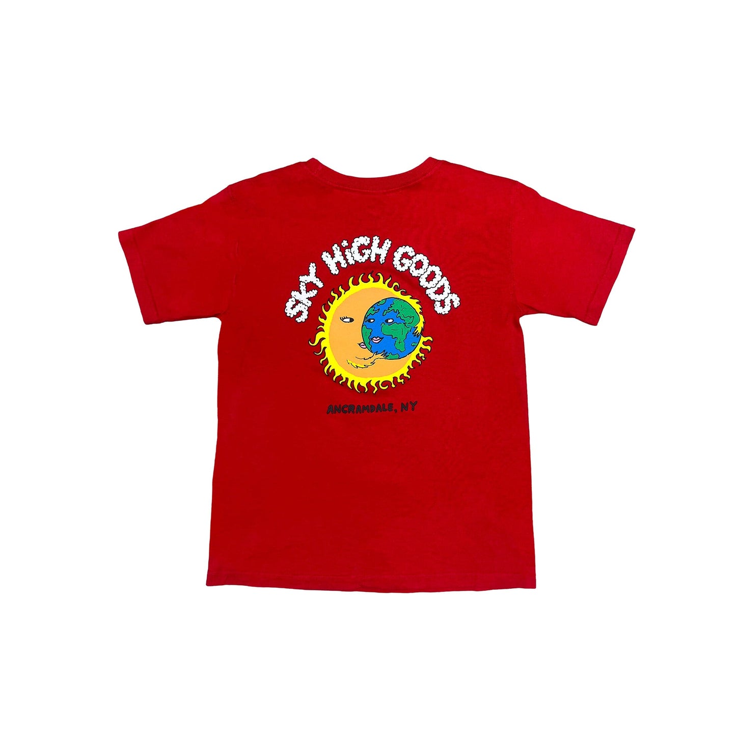 Kids Vintage Sun and Earth Tee Shirt T-Shirts VINTAGE