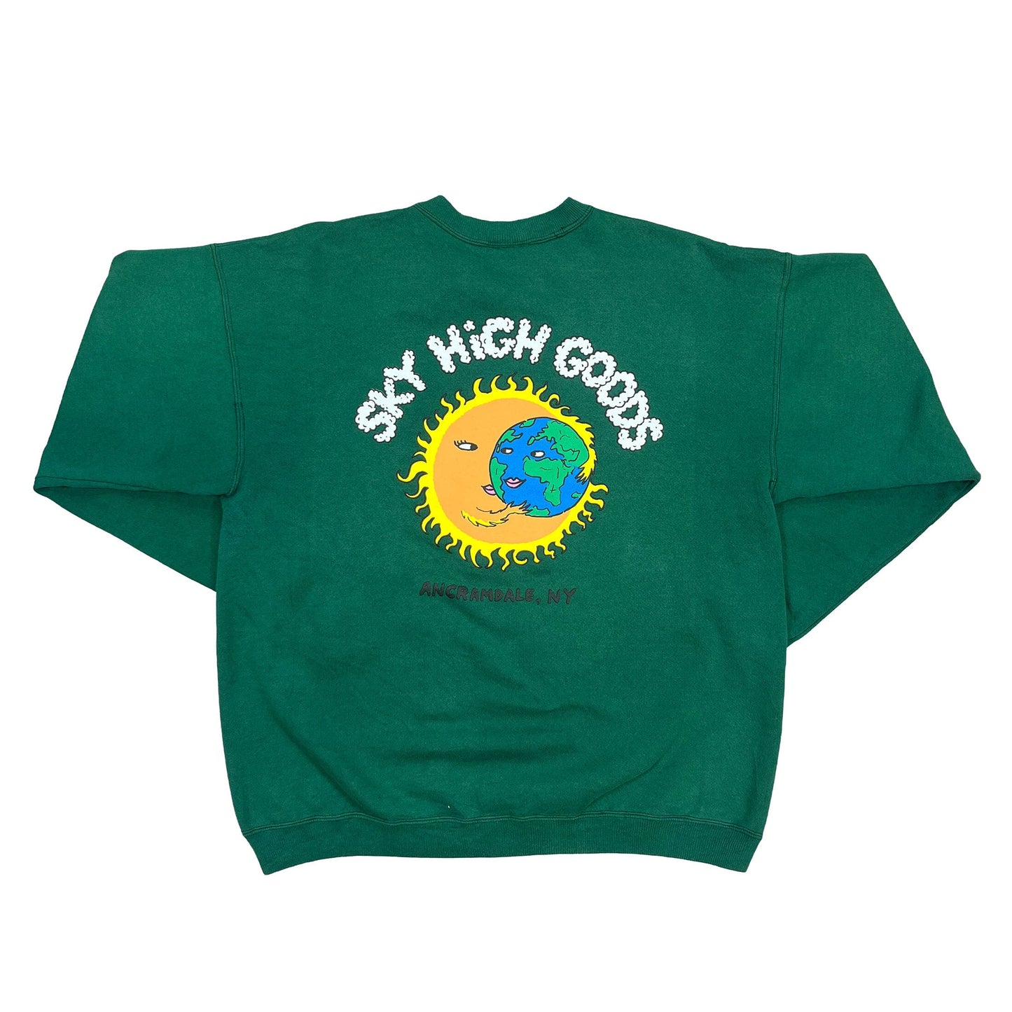 Vintage Sun and Earth Crewneck Sweatshirts VINTAGE