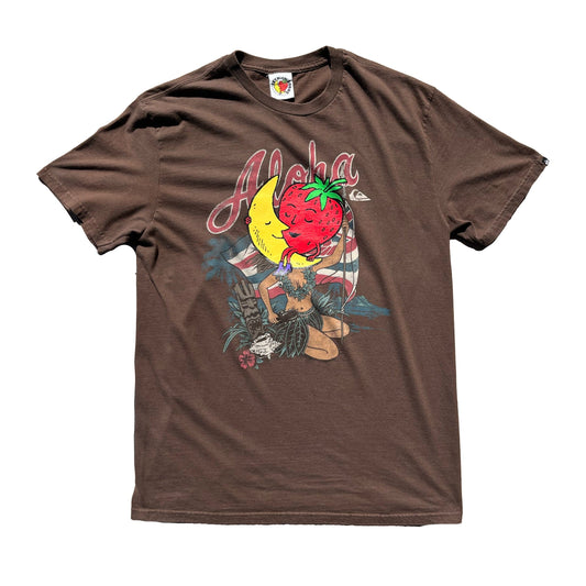 Vintage Strawberry Moon Overprint Tee-Shirt T-Shirts Sky High Farm Goods