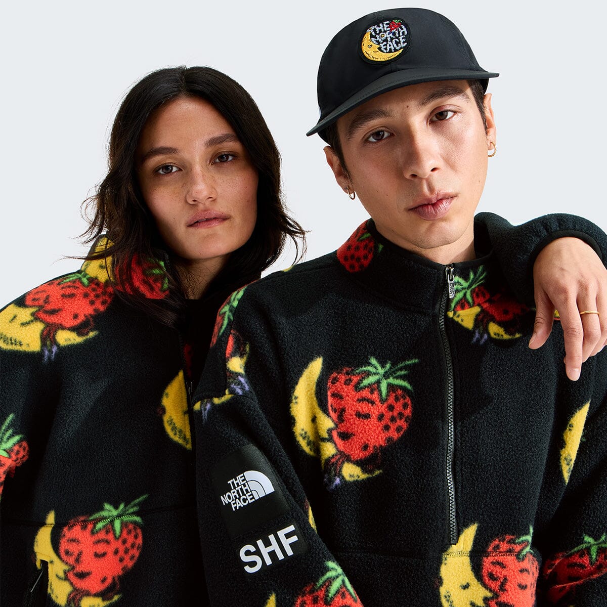 TNF X SHF FLEECE 1/2 ZIP Sky High Farm Goods