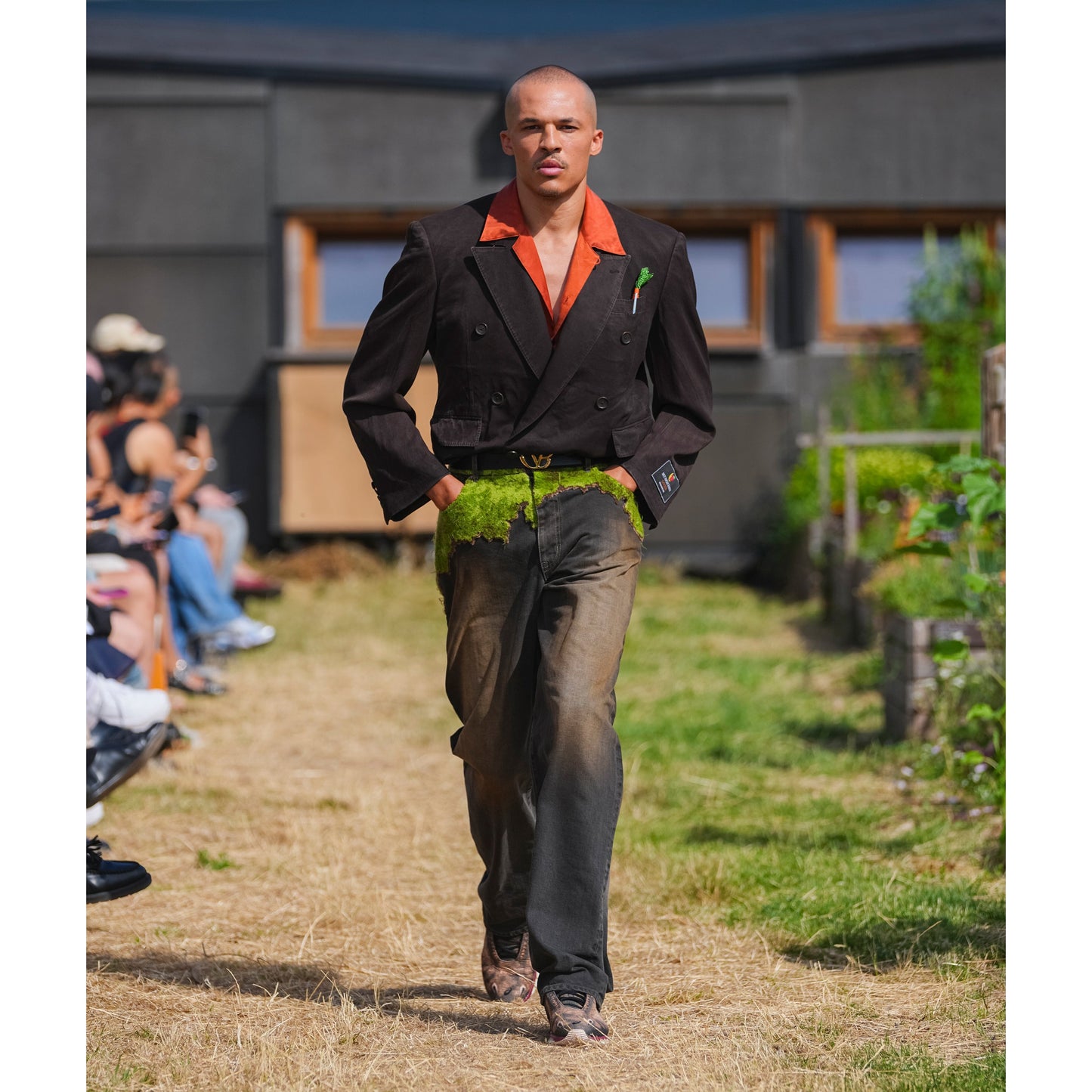Mud-Dyed Tailored Jacket Coats & Jackets Sky High Farm Goods