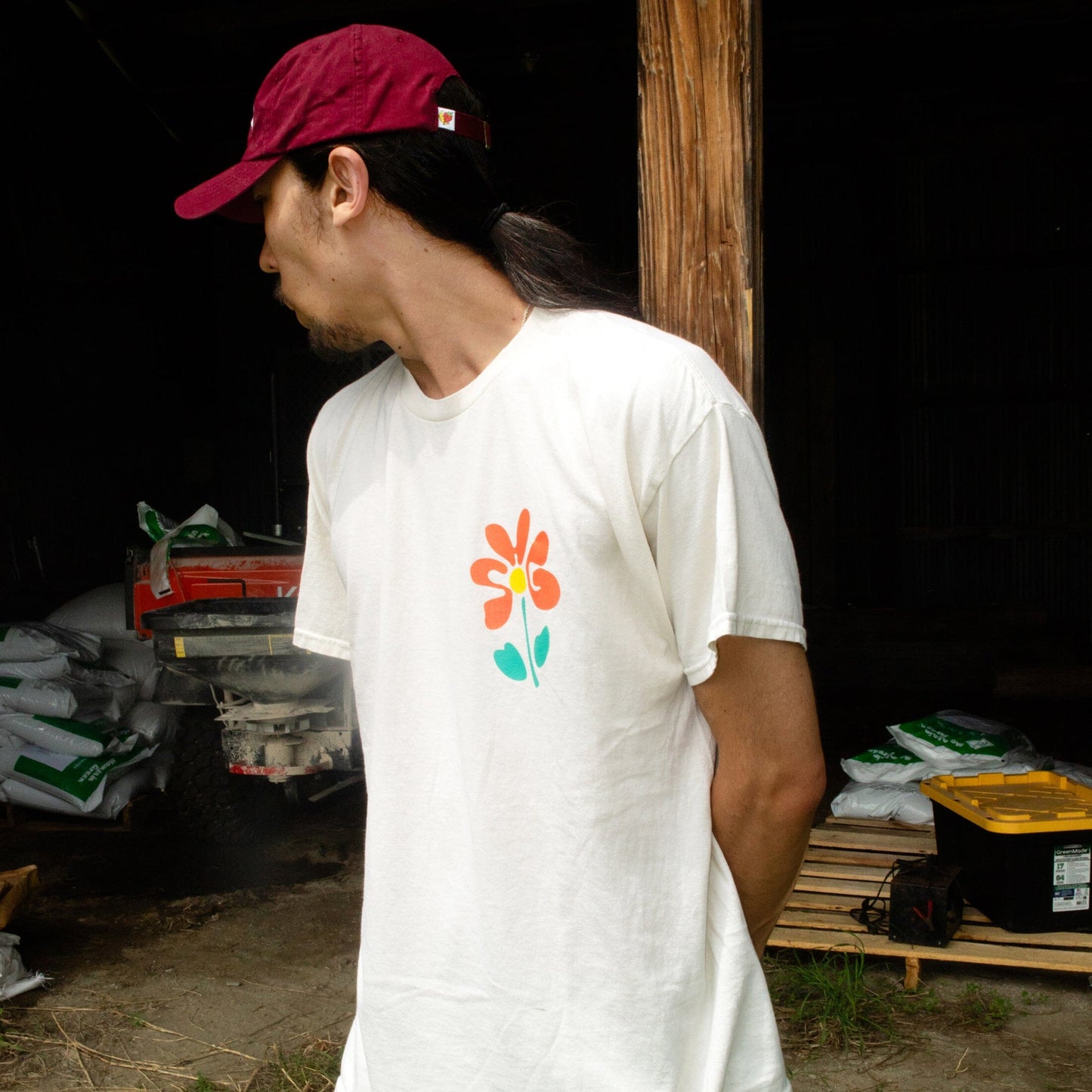 Vintage SHG Flower Tee-Shirt T-Shirts Sky High Farm Goods