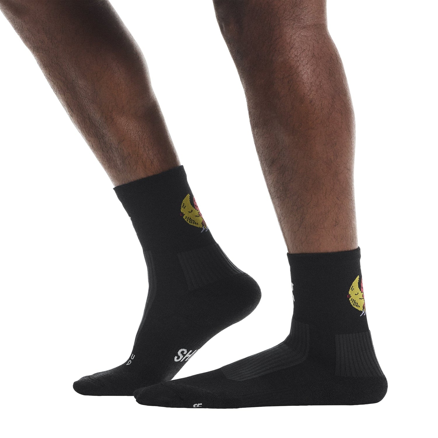 Merino Sock SHF - Black Socks Sky High Farm Goods 