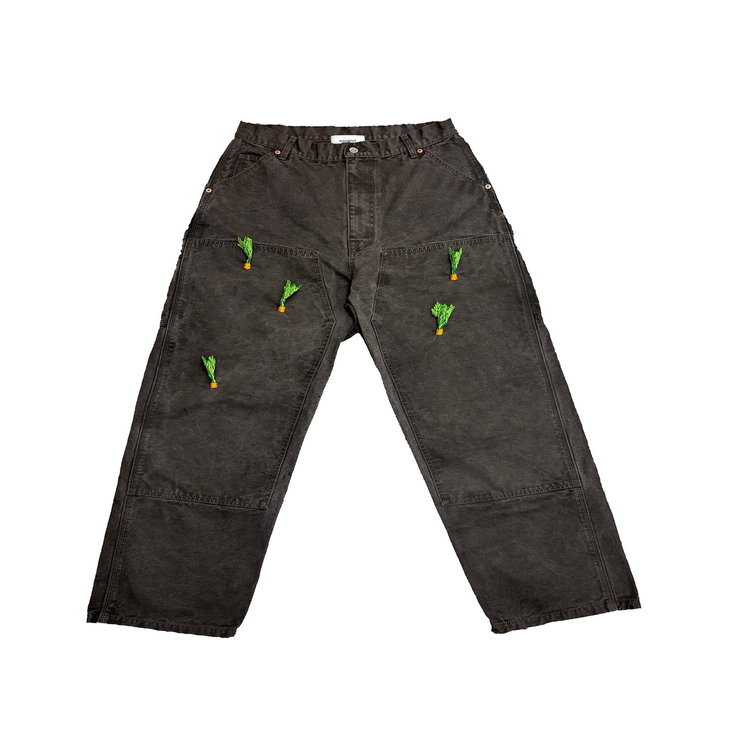 Mud-Dyed Double Knee Pants Pants Sky High Farm Goods 