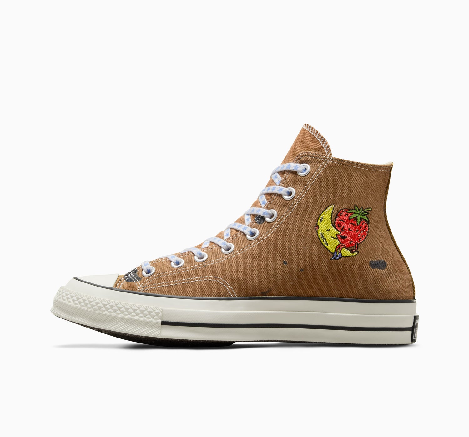 Converse x Sky High Farm Workwear Converse Upcycled Chuck Woven - Tan Shoes CONVERSE 