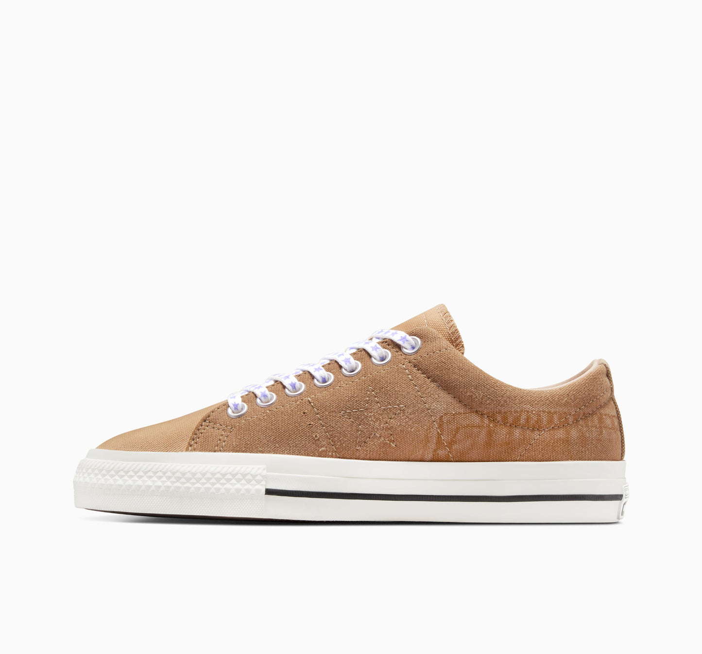 Converse x Sky High Farm Workwear Converse Upcycled 1star Woven - Tan Shoes CONVERSE 