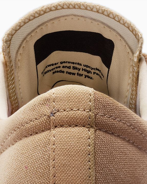 Converse x Sky High Farm Workwear Converse Upcycled 1star Woven - Tan Shoes CONVERSE 