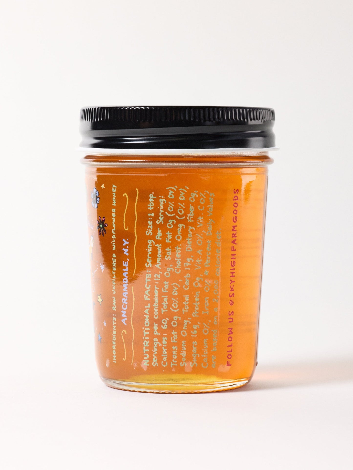 Wildflower Honey Food Sky High Farm Goods 