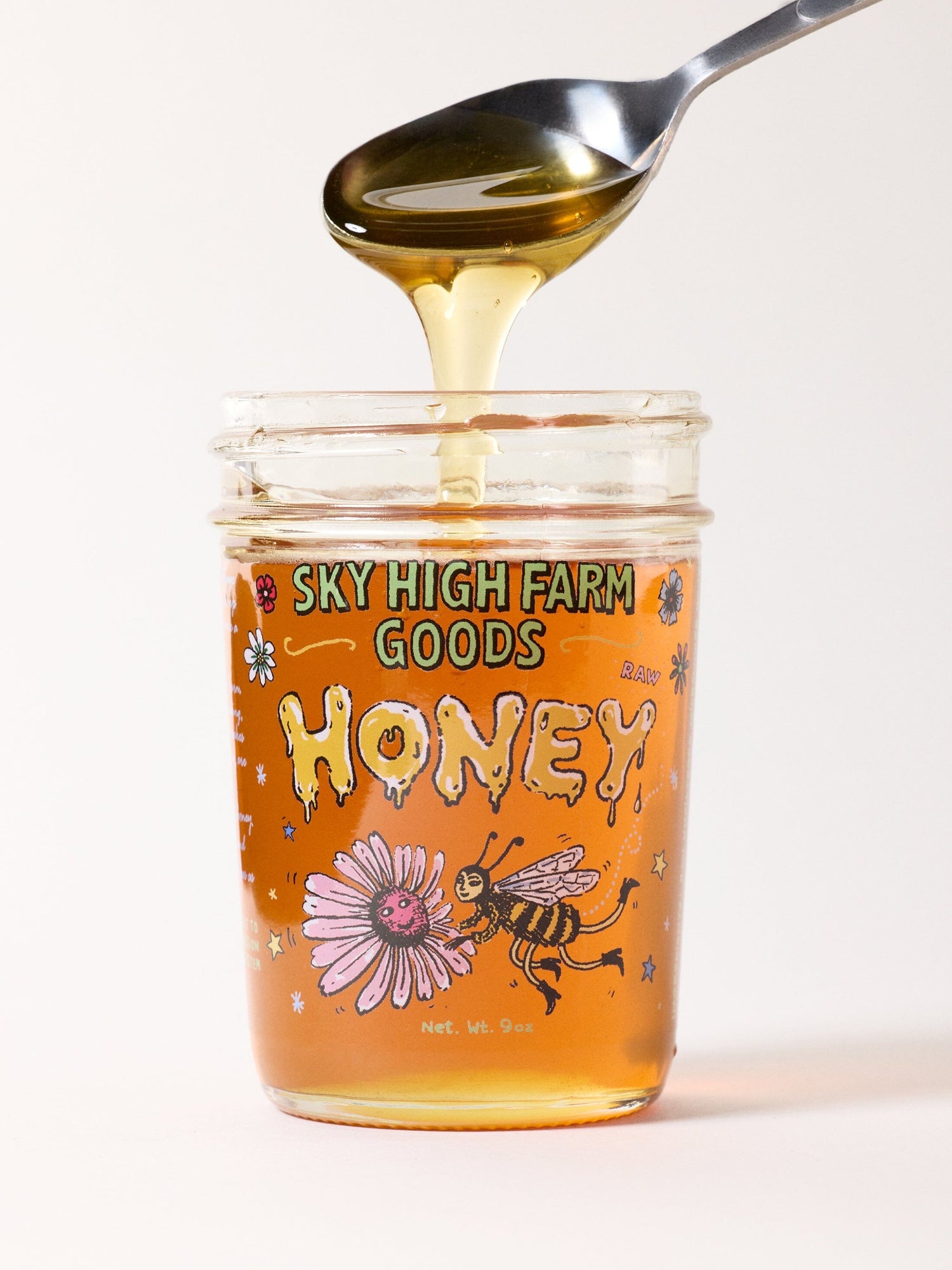 Wildflower Honey Food Sky High Farm Goods 