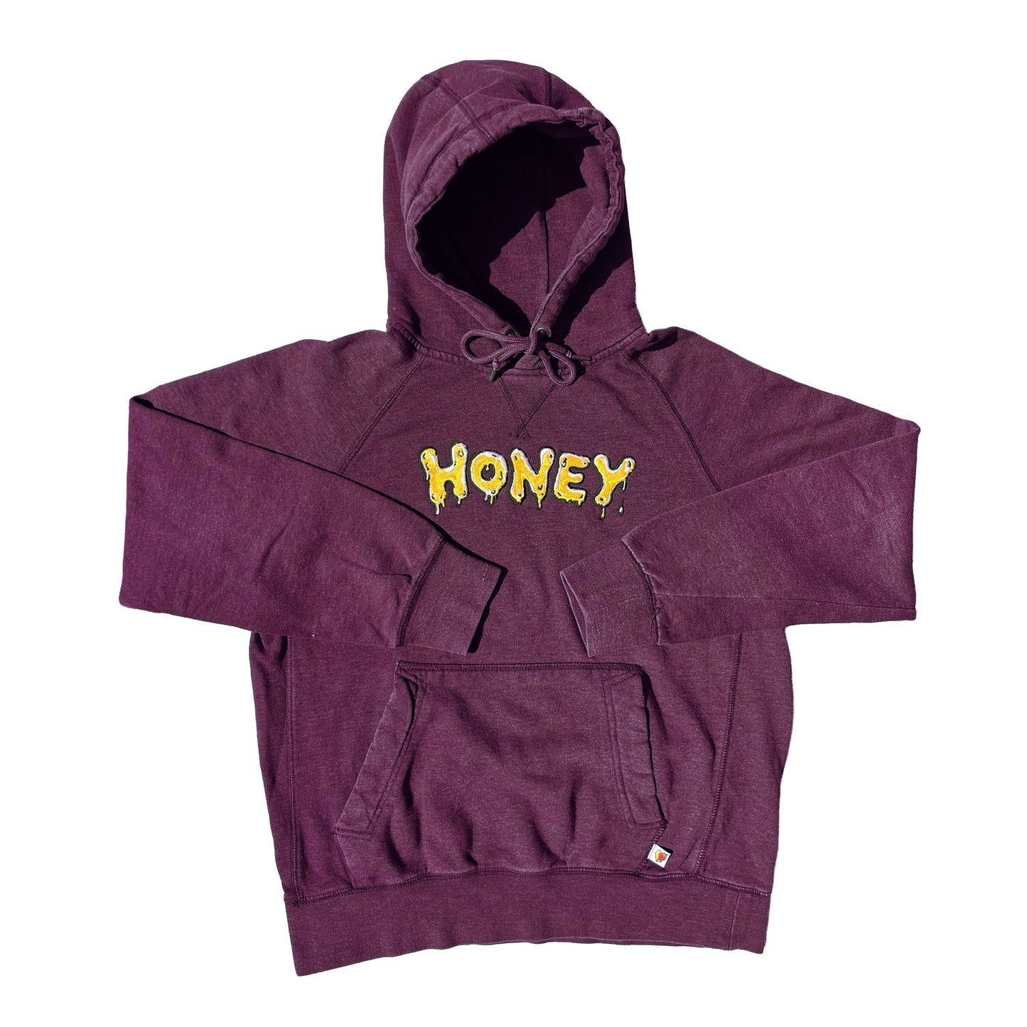 Vintage Honey Hoodie Hoodies Sky High Farm Goods S Maroon 
