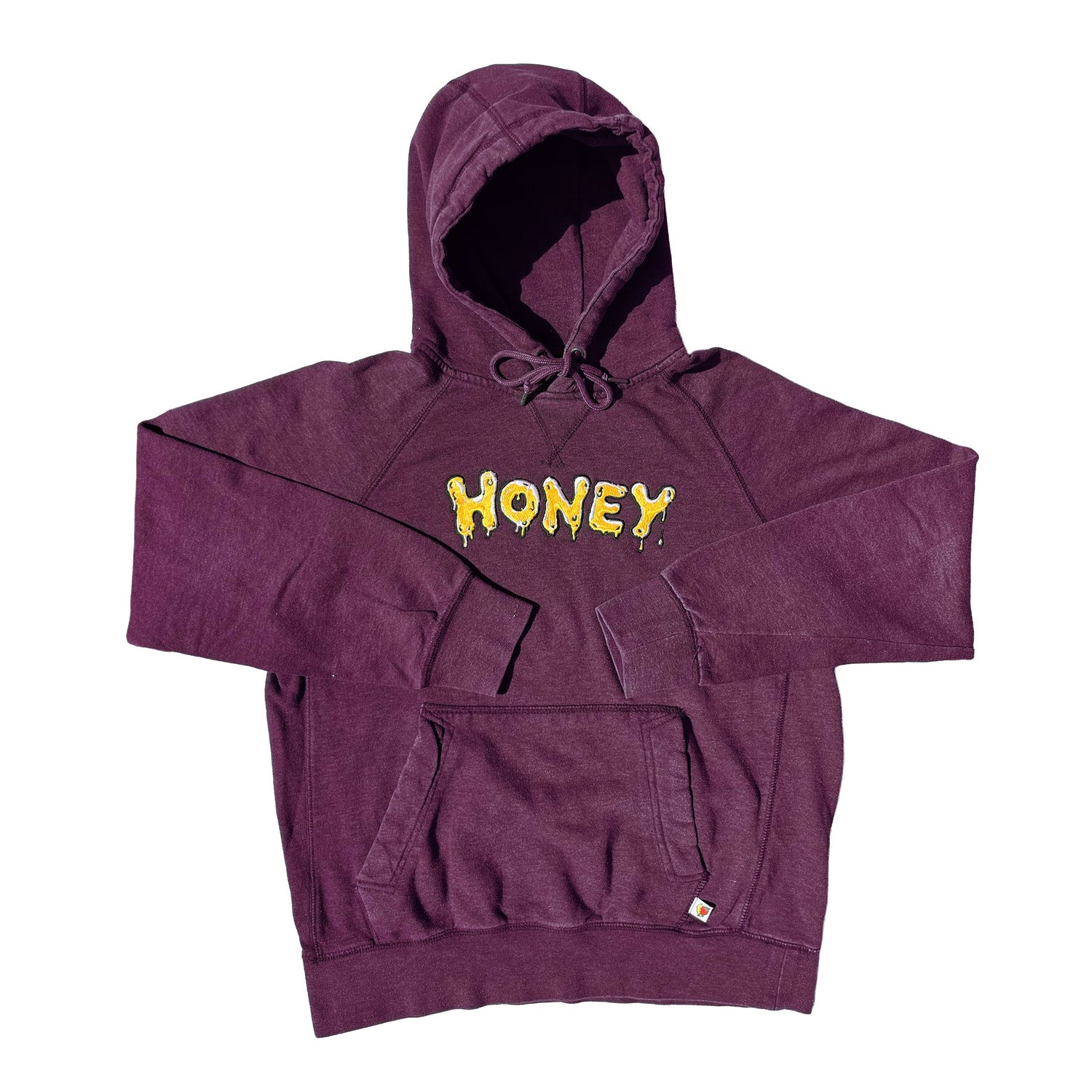 Vintage Honey Hoodie Hoodies Sky High Farm Goods S Maroon 