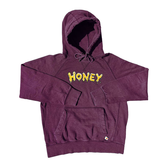 Vintage Honey Hoodie Hoodies Sky High Farm Goods S Maroon 