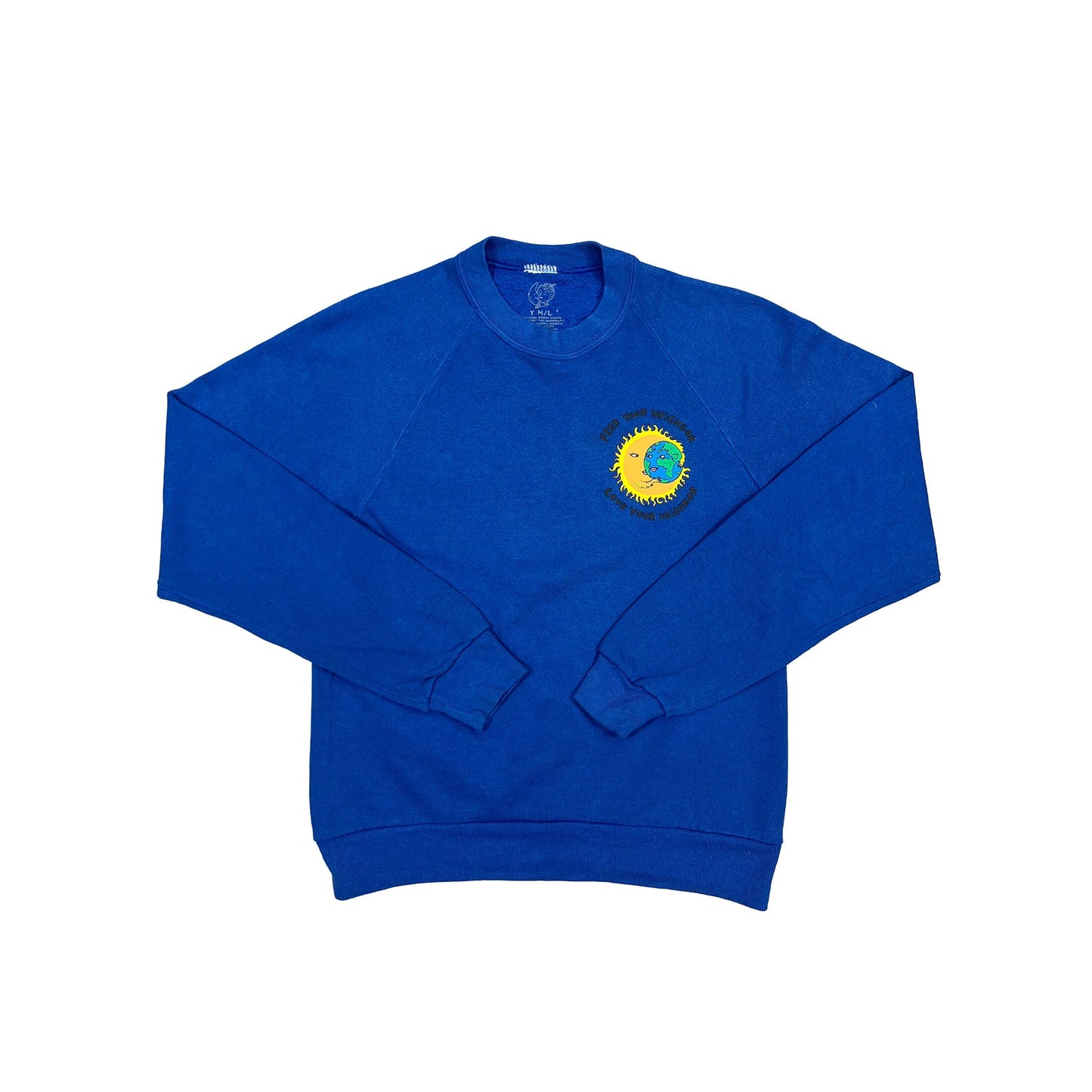 Kids Vintage Sun and Earth Sweatshirt Sweatshirts VINTAGE 