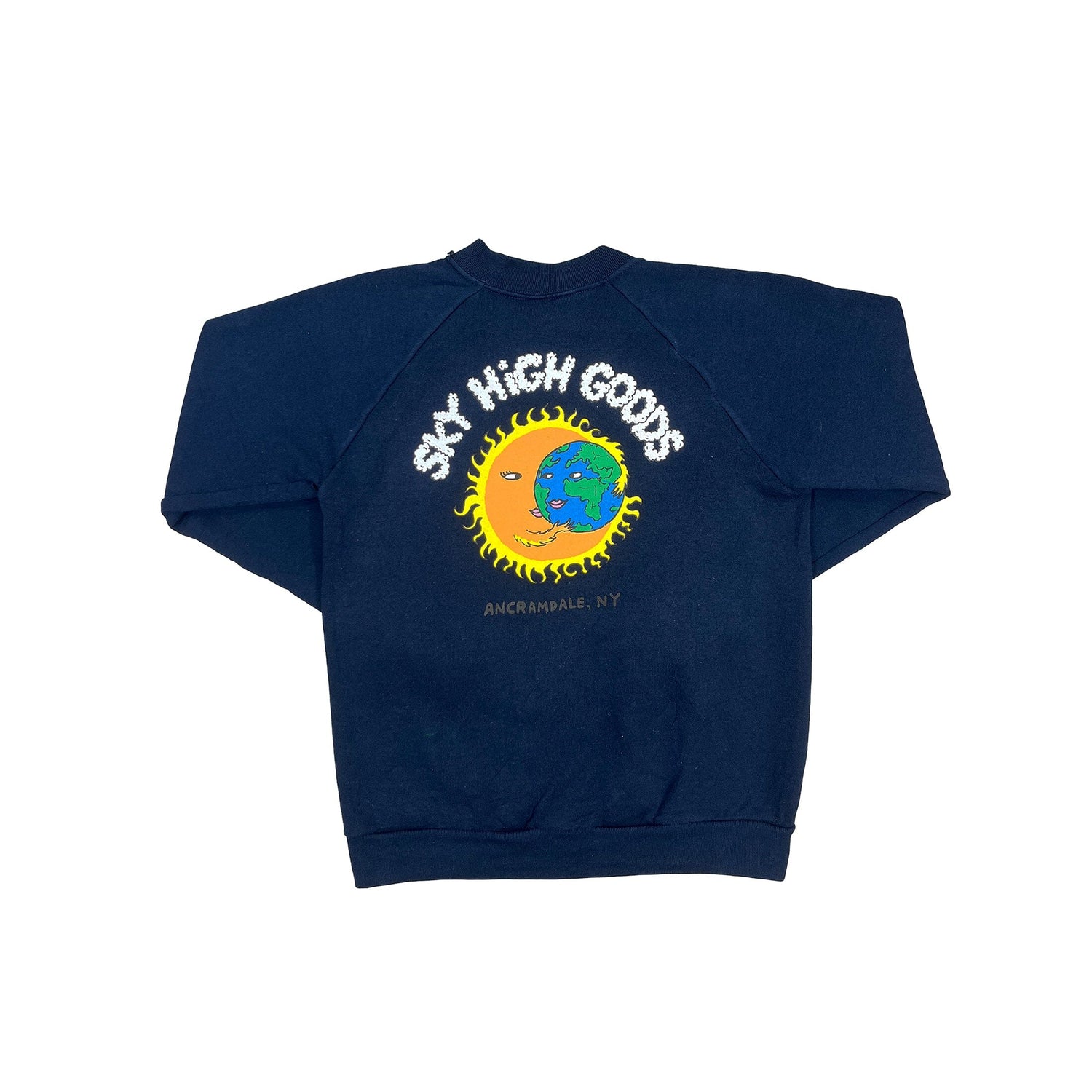 Kids Vintage Sun and Earth Sweatshirt Sweatshirts VINTAGE 