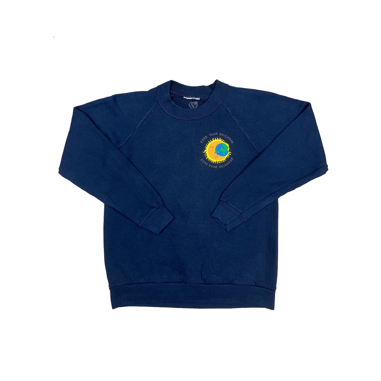 Kids Vintage Sun and Earth Sweatshirt Sweatshirts VINTAGE 