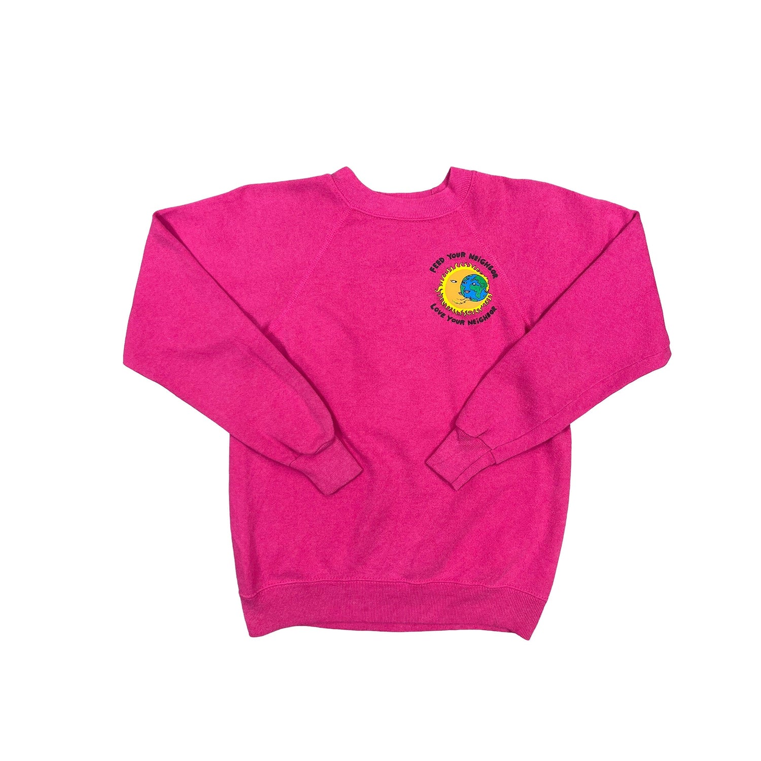 Kids Vintage Sun and Earth Sweatshirt Sweatshirts VINTAGE 