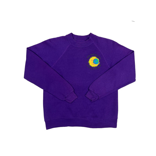 Kids Vintage Sun and Earth Sweatshirt Sweatshirts VINTAGE 