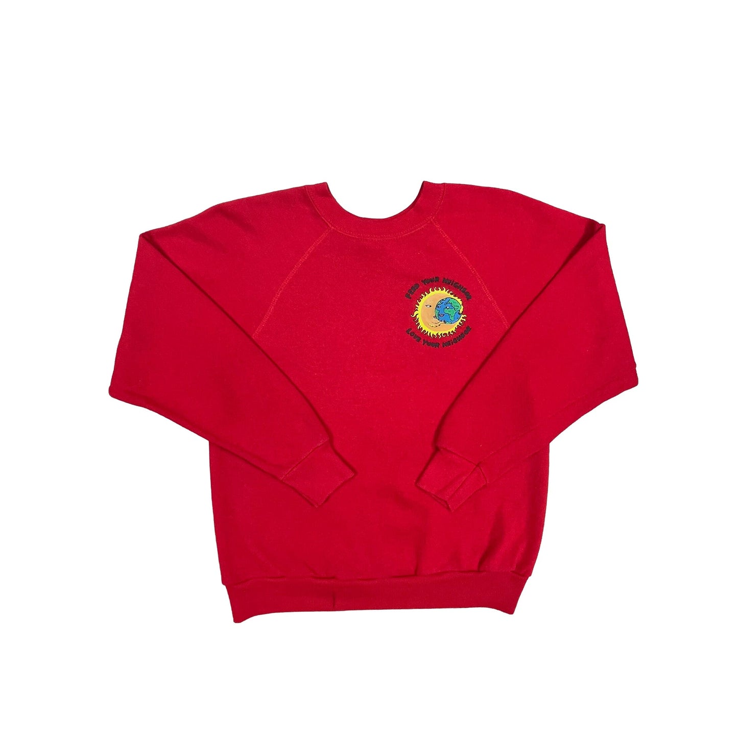 Kids Vintage Sun and Earth Sweatshirt Sweatshirts VINTAGE 