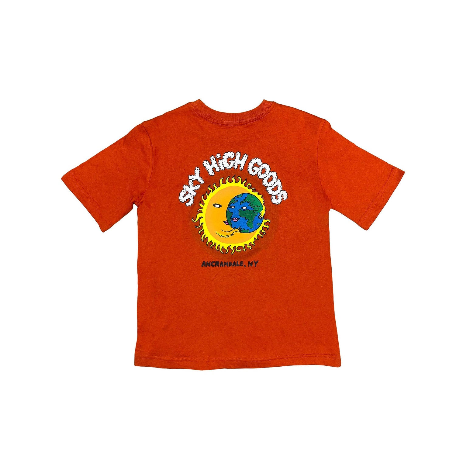 Kids Vintage Sun and Earth Tee Shirt T-Shirts VINTAGE 