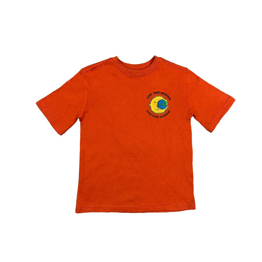 Kids Vintage Sun and Earth Tee Shirt T-Shirts VINTAGE 