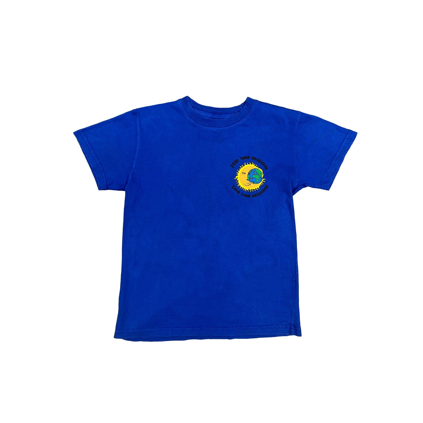 Kids Vintage Sun and Earth Tee Shirt T-Shirts VINTAGE 