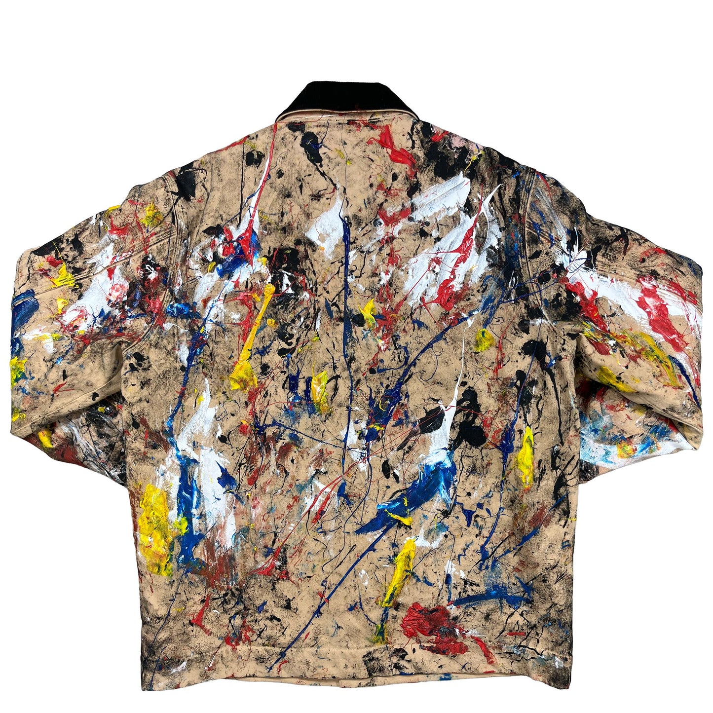 Hand Painted Canvas Chore Coat Coats & Jackets Sky High Farm Goods 