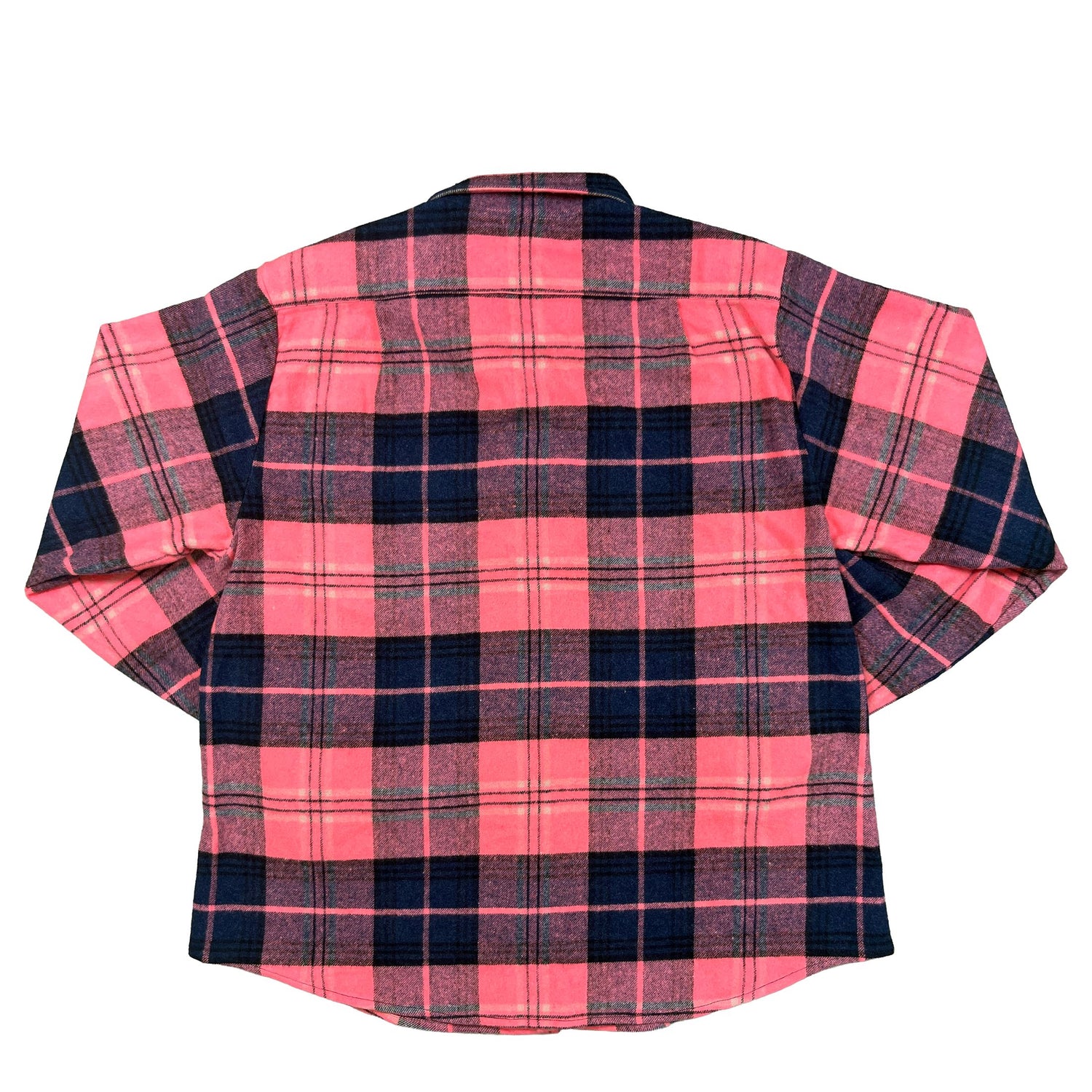 Flannel Button Down - Pink Shirts & Tops Sky High Farm Goods 