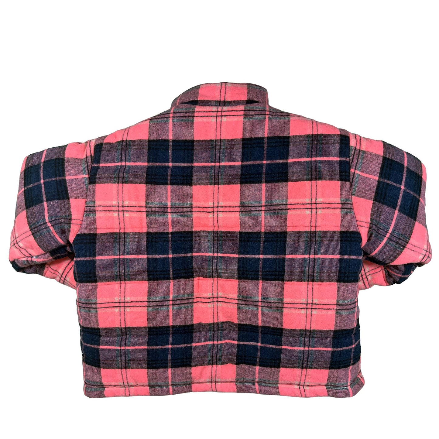Flannel Puffer Jacket Coats & Jackets Sky High Farm Goods 
