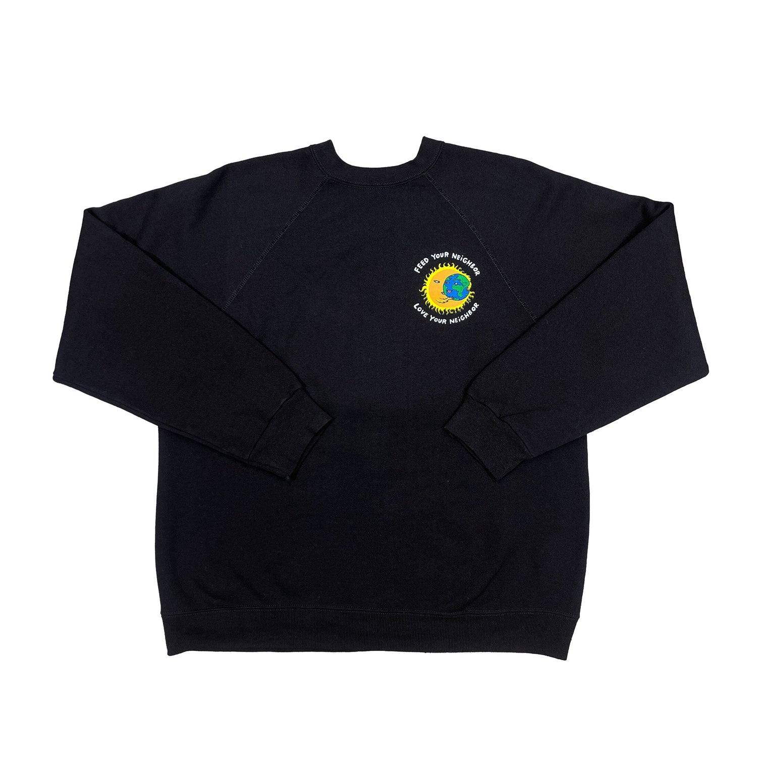 Vintage Sun and Earth Crewneck Sweatshirts VINTAGE 