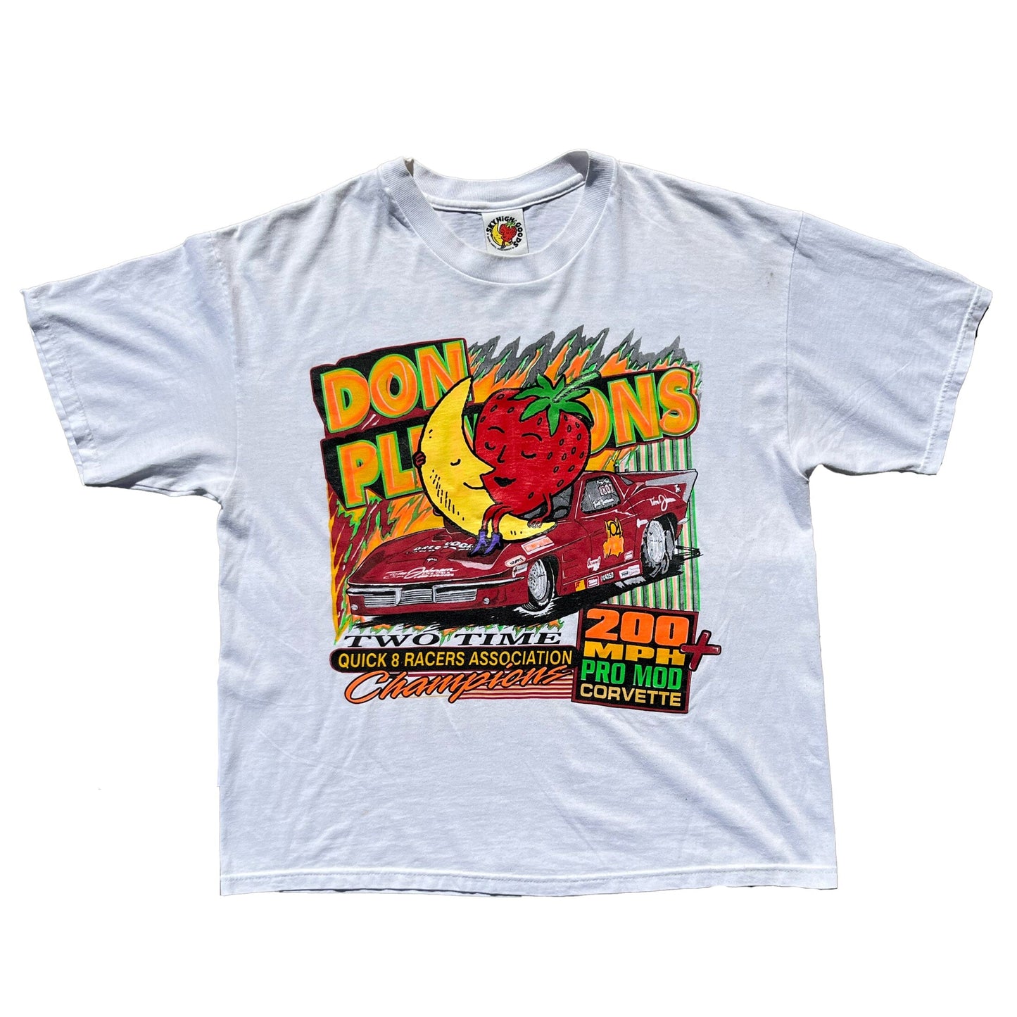 Vintage Strawberry Moon Overprint Tee-Shirt T-Shirts Sky High Farm Goods 