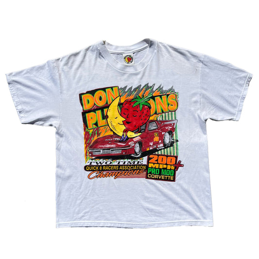 Vintage Strawberry Moon Overprint Tee-Shirt T-Shirts Sky High Farm Goods 