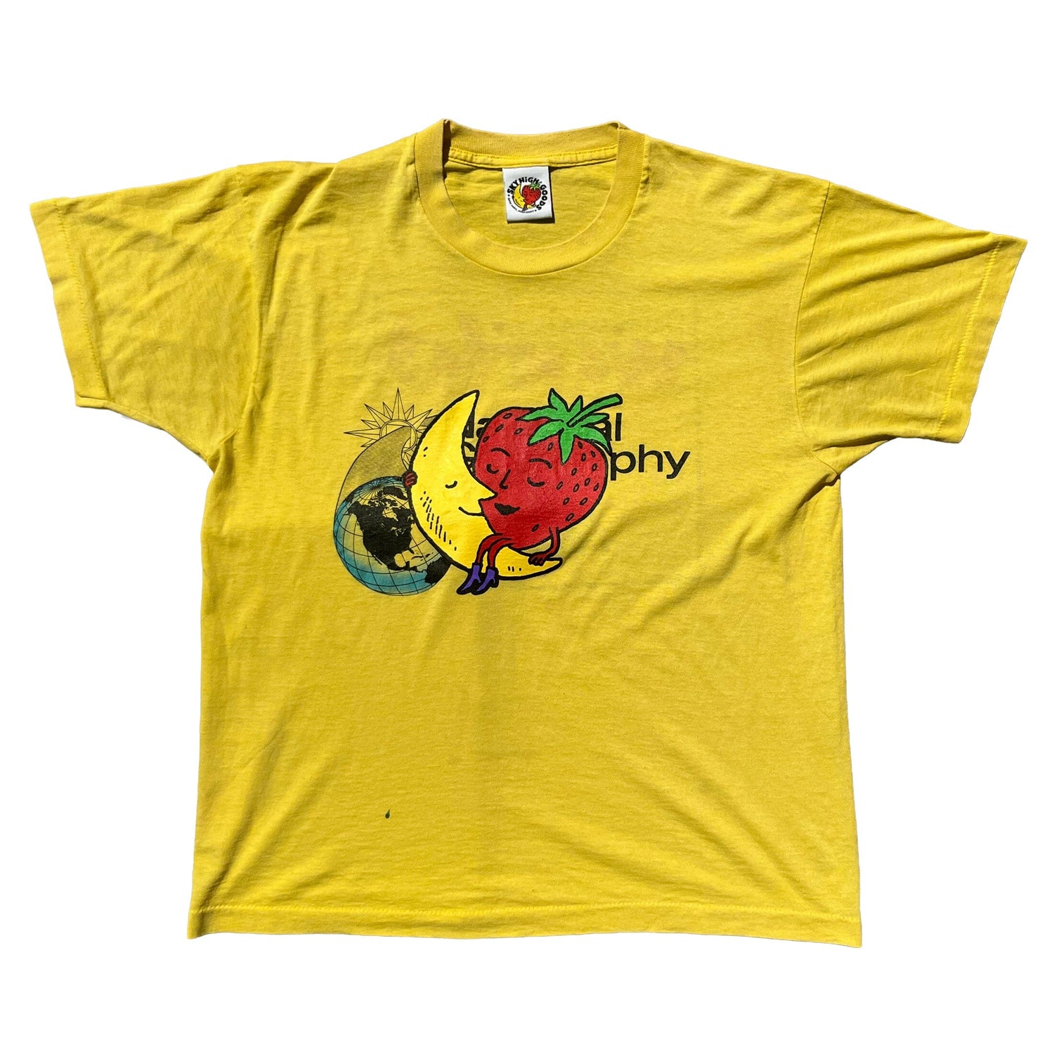 Vintage Strawberry Moon Overprint Tee-Shirt T-Shirts Sky High Farm Goods 