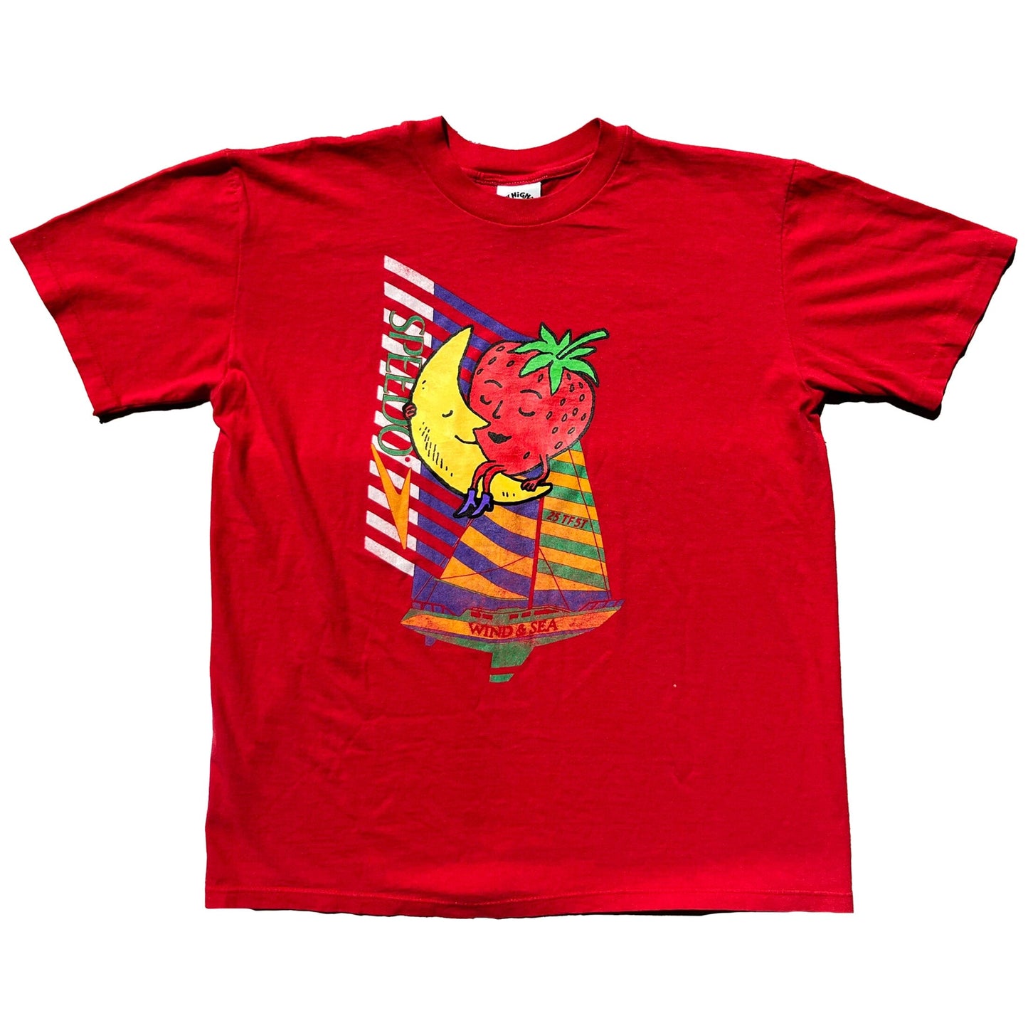 Vintage Strawberry Moon Overprint Tee-Shirt T-Shirts Sky High Farm Goods 