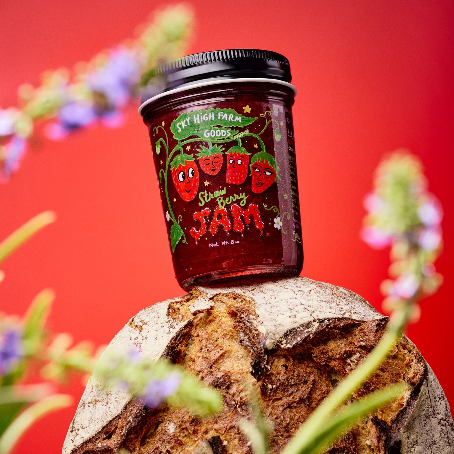 Wholesale Strawberry Jam Food Sky High Farm Goods 