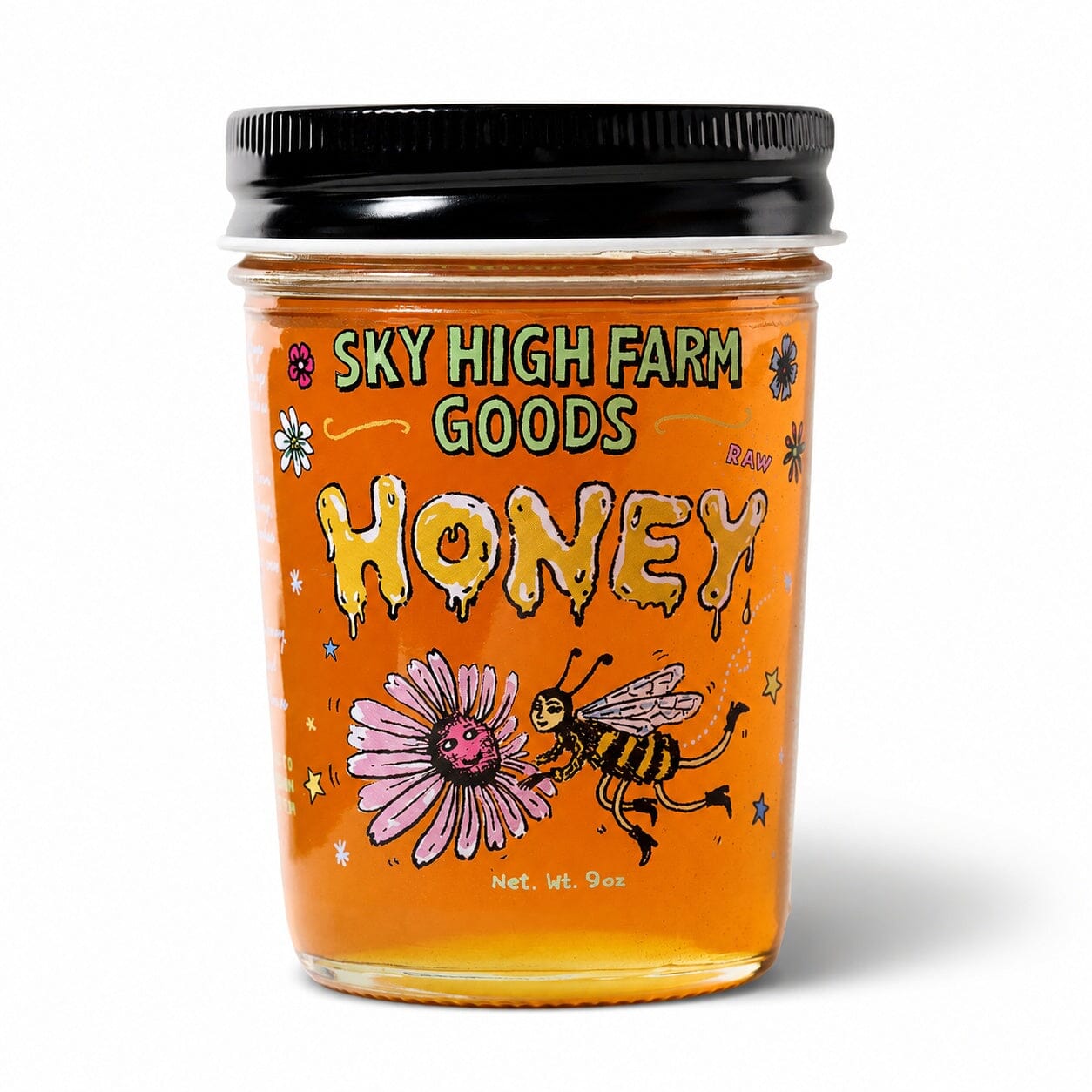 Wildflower Honey Food Sky High Farm Goods 