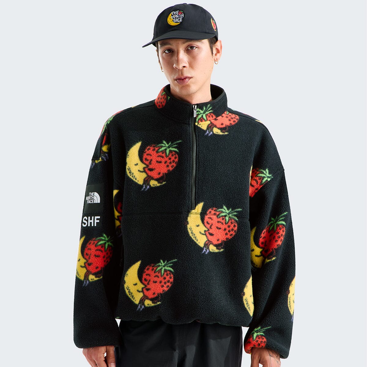 TNF X SHF FLEECE 1/2 ZIP Sky High Farm Goods 