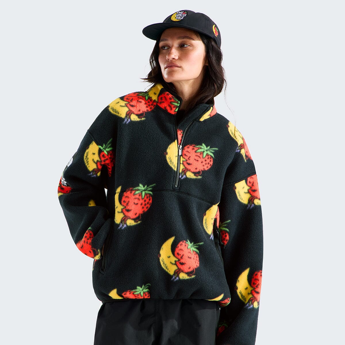TNF X SHF FLEECE 1/2 ZIP Sky High Farm Goods 
