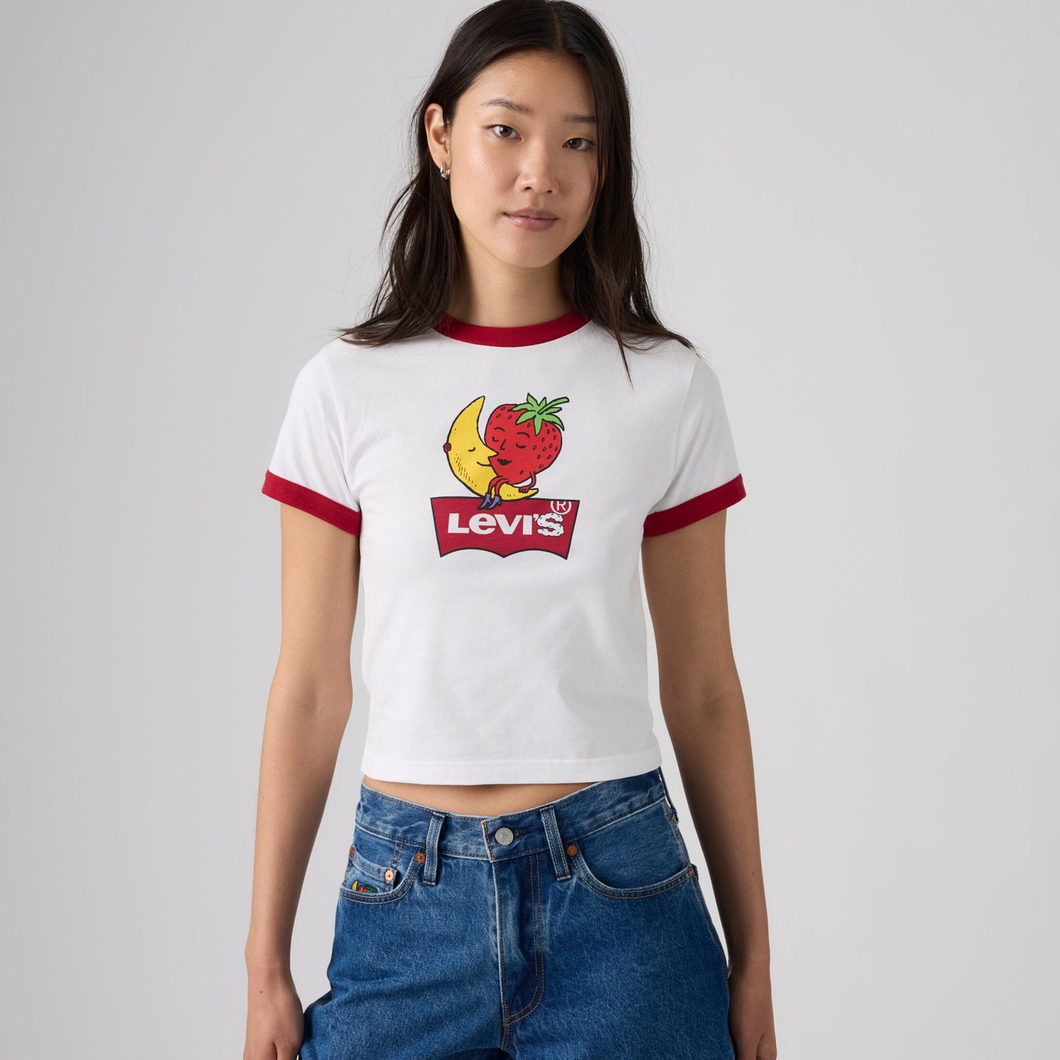 Levi’s® x Sky High Farm Goods Baby Ringer Tee T-Shirts Sky High Farm Goods 