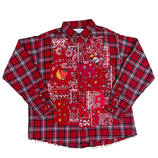 MIYAGIHIDETAKA X SHFG Vintage Bandana Shirt Shirts Sky High Farm Goods 
