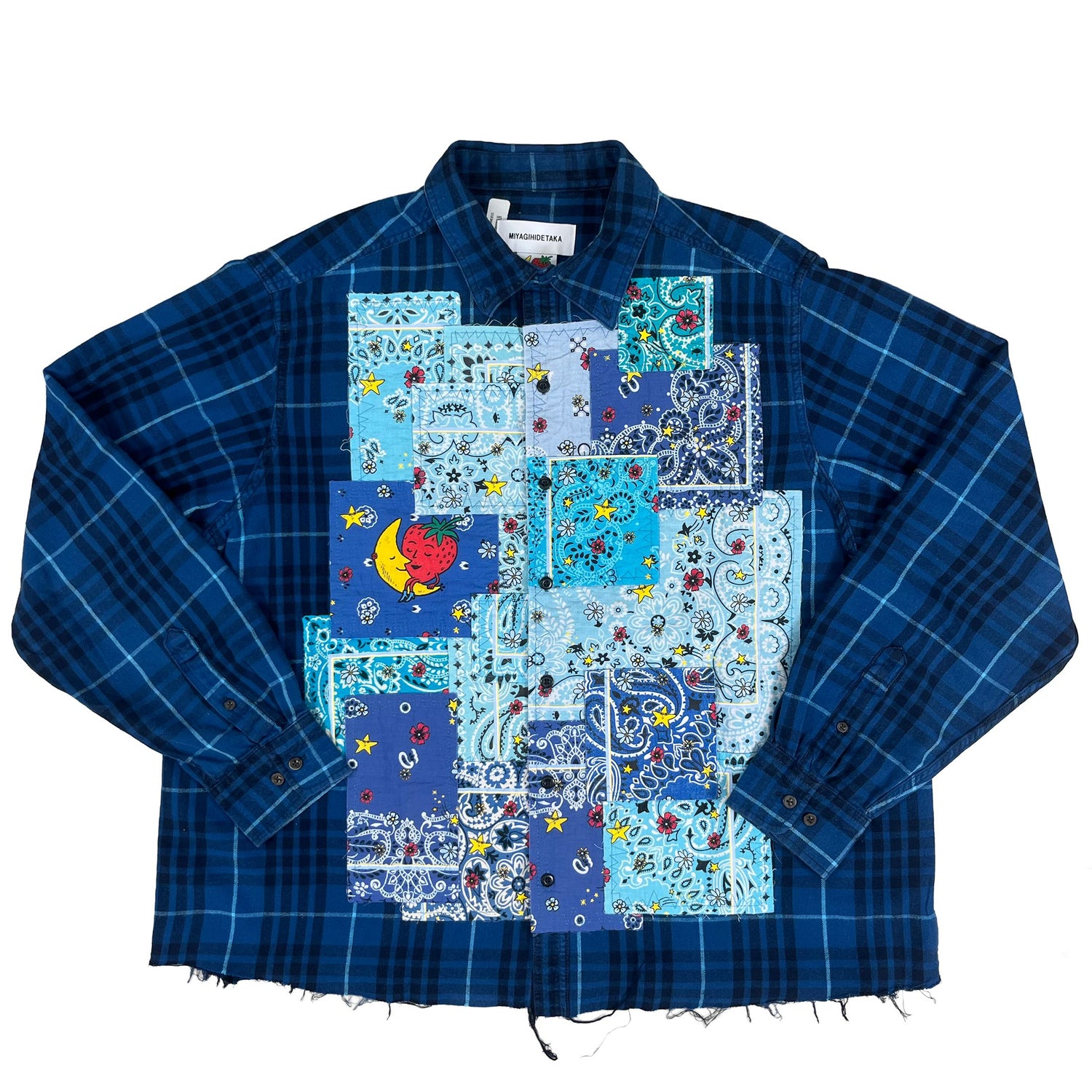 MIYAGIHIDETAKA X SHFG Vintage Bandana Shirt Shirts Sky High Farm Goods 