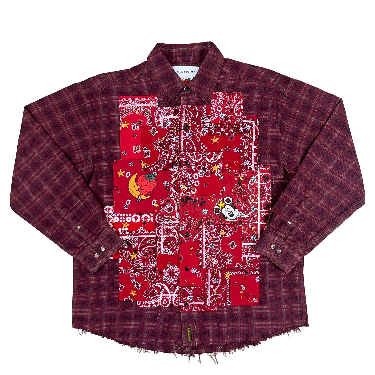 MIYAGIHIDETAKA X SHFG Vintage Bandana Shirt Shirts Sky High Farm Goods 