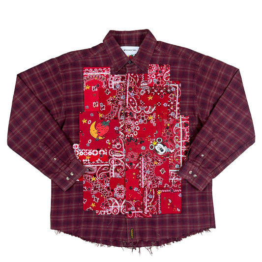 MIYAGIHIDETAKA X SHFG Vintage Bandana Shirt Shirts Sky High Farm Goods 